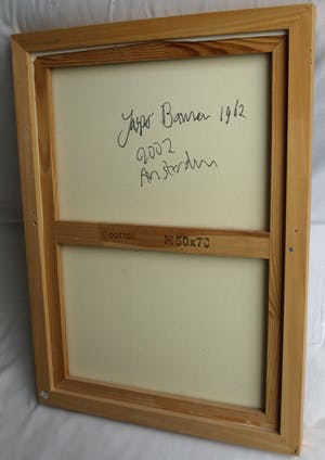 Jasper Banen - Acrylverf op doek, ingelijst , “Stoplicht” – 2002 kopen? Bied vanaf 195!