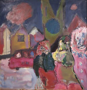 Frans Schuursma - Olieverf op doek, z.t. - Ingelijst (Groot) kopen? Bied vanaf 1!