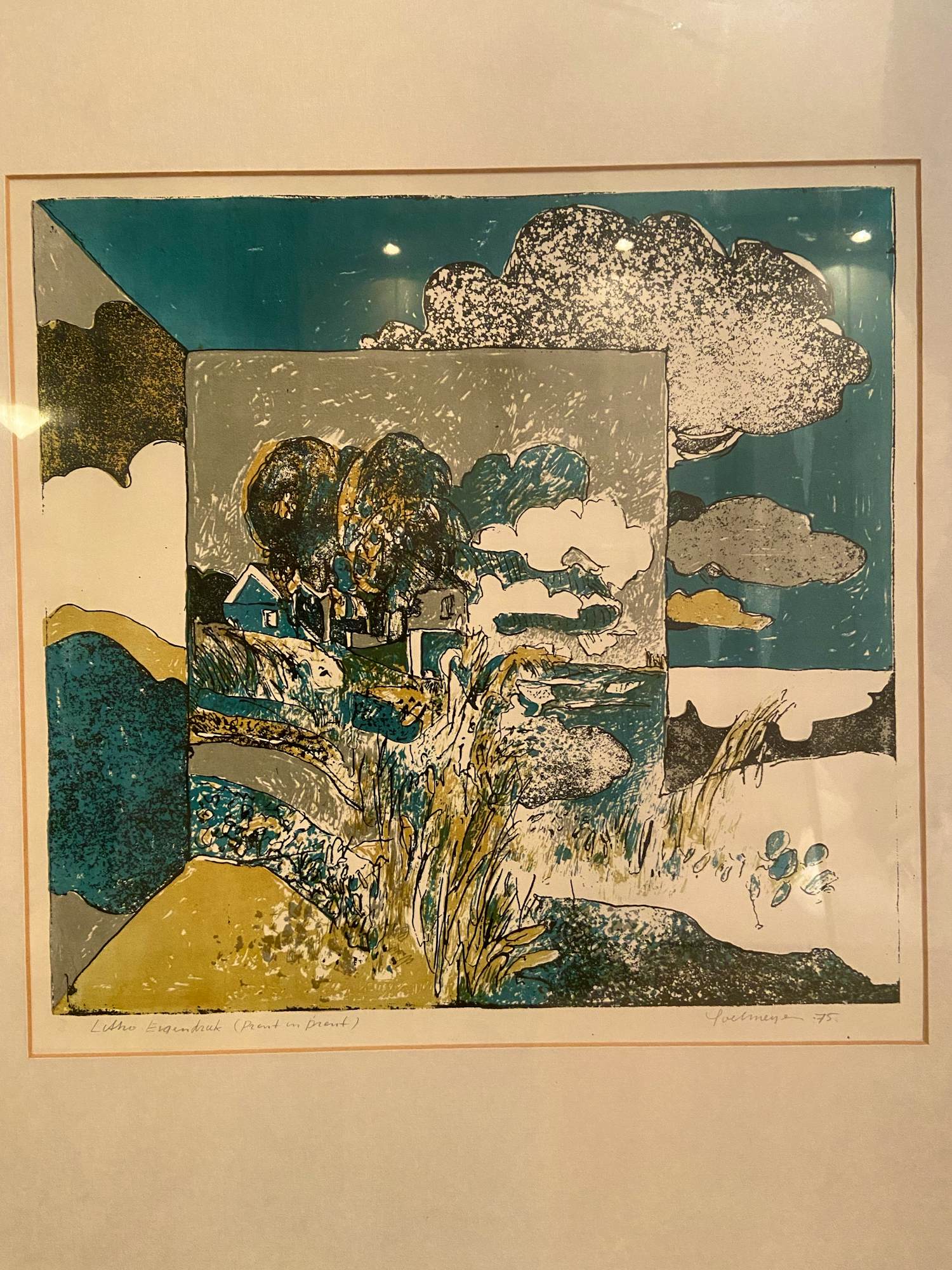 Leo Poelmeijer - Prent in prent kopen? Bied vanaf 40!