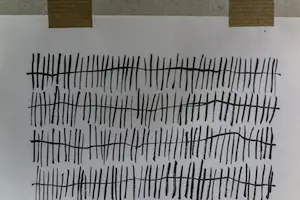 Jan Schoonhoven - Twee Offset-Litho's op papier naar een Inkt/Penseel Uit 1976 kopen? Bied vanaf 40!