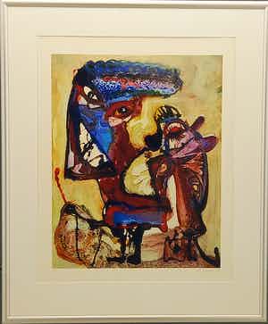 Jan te Wierik - zonder titel verkocht voor € 150!