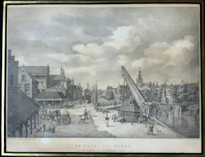 Onbekend - Set van 4 pentekeningen Breda kopen? Bied vanaf 100!