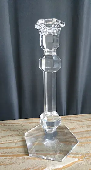 Val-Saint-Lambert - Kristallen kandelaar "Galatée" kopen? Bied vanaf 1!