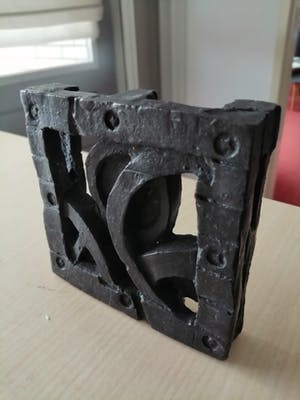 Ernest Joachim - "In beweging" uit 1996 massief brons kopen? Bied vanaf 32!