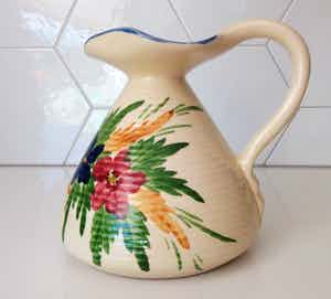Potterie De Driehoek - Kan Huizer Bont ontwerp W.H. van Norden verkocht voor € 30!
