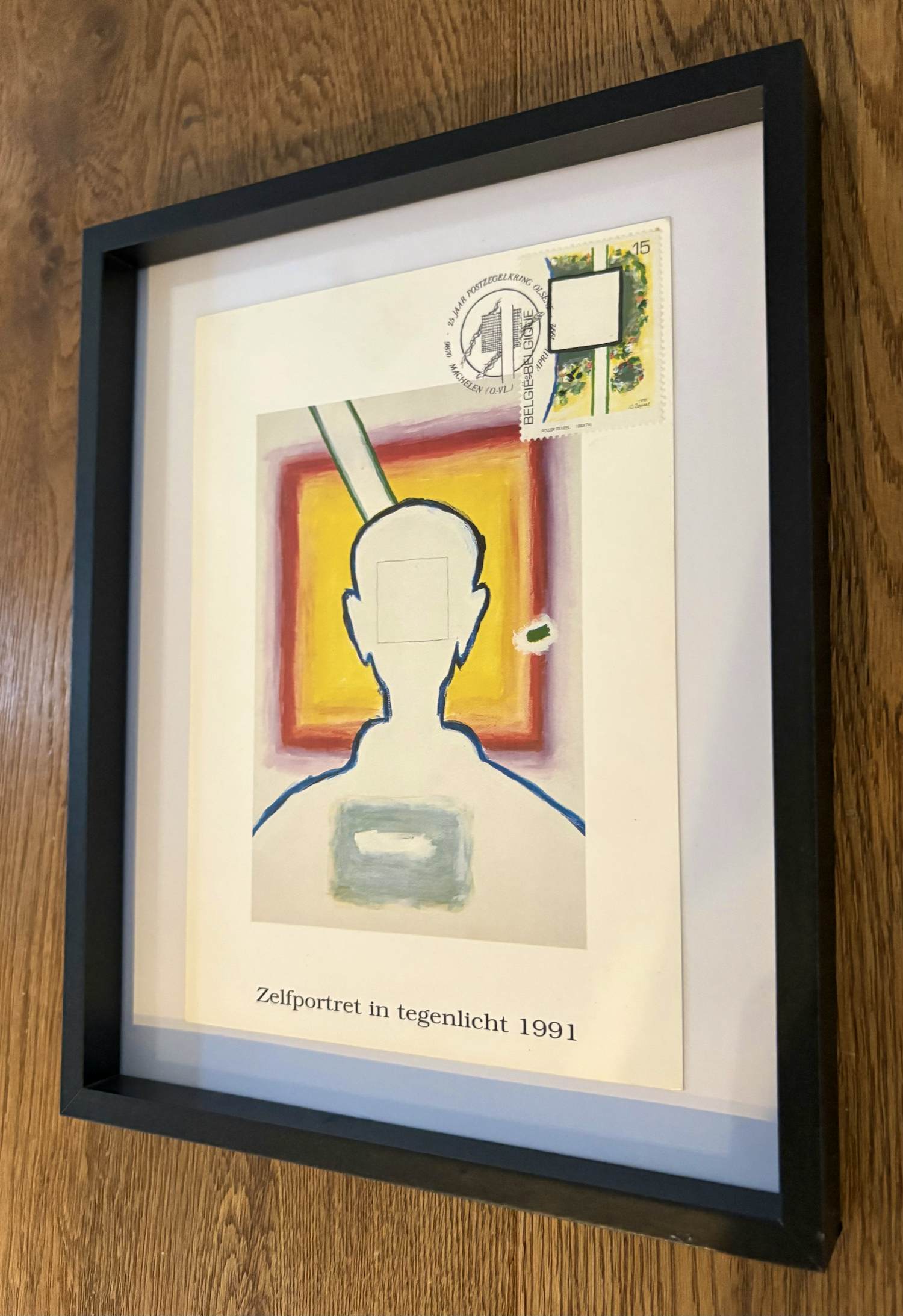 Roger Raveel - Zelfportret in tegenlicht kopen? Bied vanaf 100!