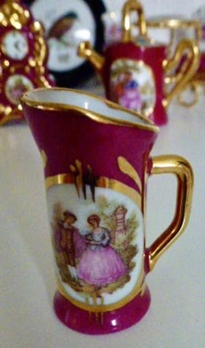 Royal Limoges - Fragonard - 15x mini Limoges items + 2x Limoges handpainted schilderijtjes kopen? Bied vanaf 1!