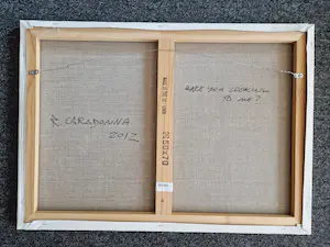 Roberto Caradonna - groot olieverf op doek schilderij - are you looking to me? - gesigneerd kopen? Bied vanaf 1!