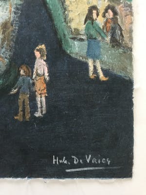 Hubert De Vries - Gesigneerde litho - 1980 - 57/75 kopen? Bied vanaf 85!