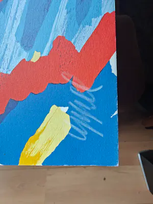Karel Appel - See me running,steeds in beschermmap gezeten kopen? Bied vanaf 650!