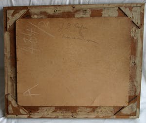 J.B. Palsen - Olieverf op doek , Tropische vissen in aquarium - ingelijst – ca 1960 kopen? Bied vanaf 50!