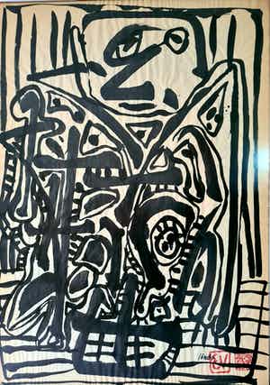 Ernst Vijlbrief - Cobra Figuren verkocht voor € 50!