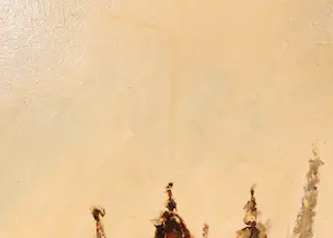 Rein Snapper - Olieverf op doek, La rue au Beurre - Ingelijst (Groot) kopen? Bied vanaf 1!