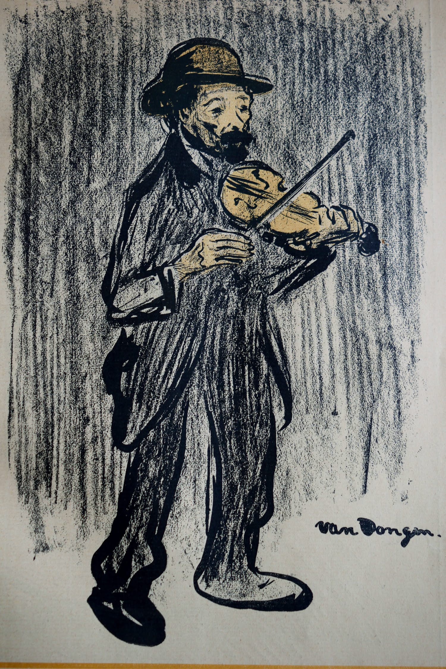 Kees van Dongen - De bedelende violist kopen? Bied vanaf 125!