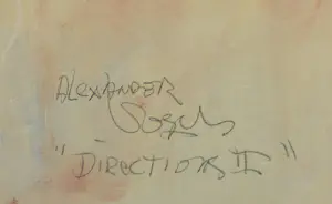 Alexander Vogels - Olieverf op doek, Directions II (Zeer Groot!) kopen? Bied vanaf 300!