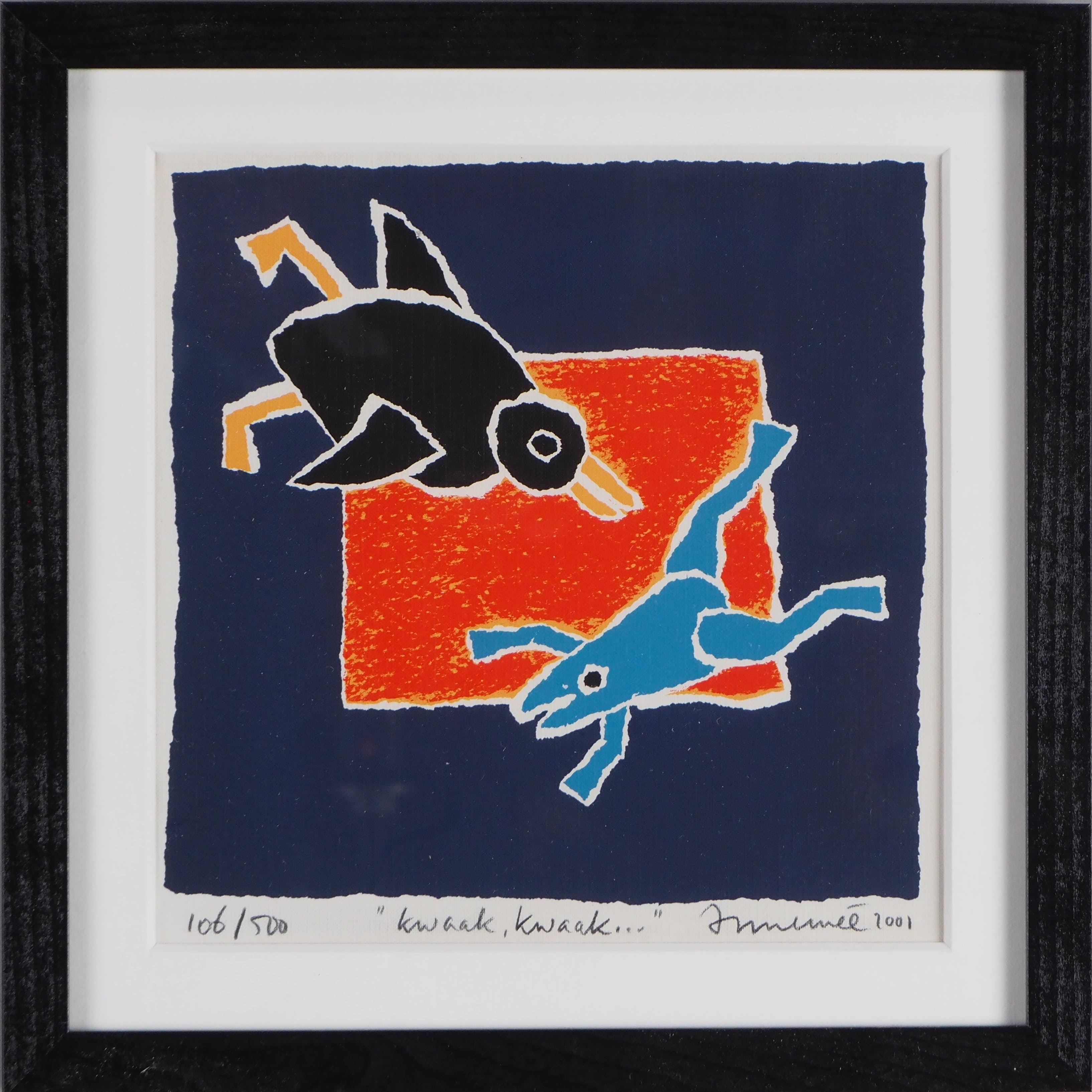 Hans Innemee - Kwaak, kwaak verkocht voor € 50!