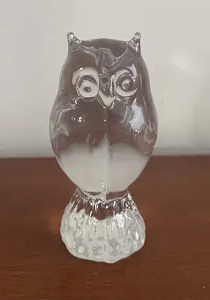 Reijmyre Glasbruk - Glazen figuur van een uil kopen? Bied vanaf 20!