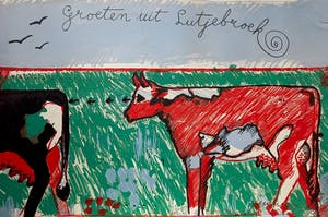 Jan Cremer - Groeten uit Lutjebroek, litho (kleine oplage) kopen? Bied vanaf 250!