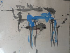 Anton Heyboer - Abstracte compositie kopen? Bied vanaf 150!