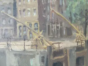 Hendrik Cornelis Kranenburg - De Luthersekerk met Haarlemmersluis aan de Singel kopen? Bied vanaf 350!