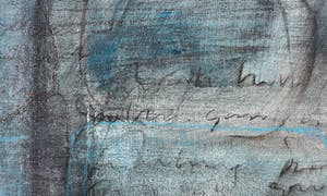 Yvonne van Eyden - Gemengde techniek op doek, Stilte in cycloon (Zeer groot) kopen? Bied vanaf 200!