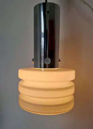 Glashütte Limburg - 2x Glashütte Limburg lamp - design Herbert Proft kopen? Bied vanaf 420!