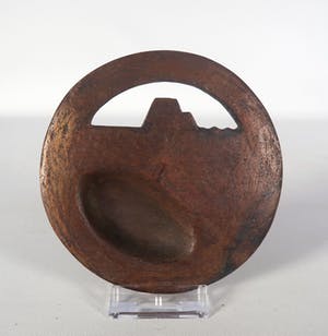 Brons (Onbekend) - Bronzen legpenning, Nederlandse Vereniging Kust- & Oeverwerken kopen? Bied vanaf 10!