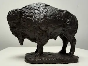 Pieter d' Hont - bronzen beeld - 'Bizon' - 1981 kaufen? Bieten Sie von 1700!