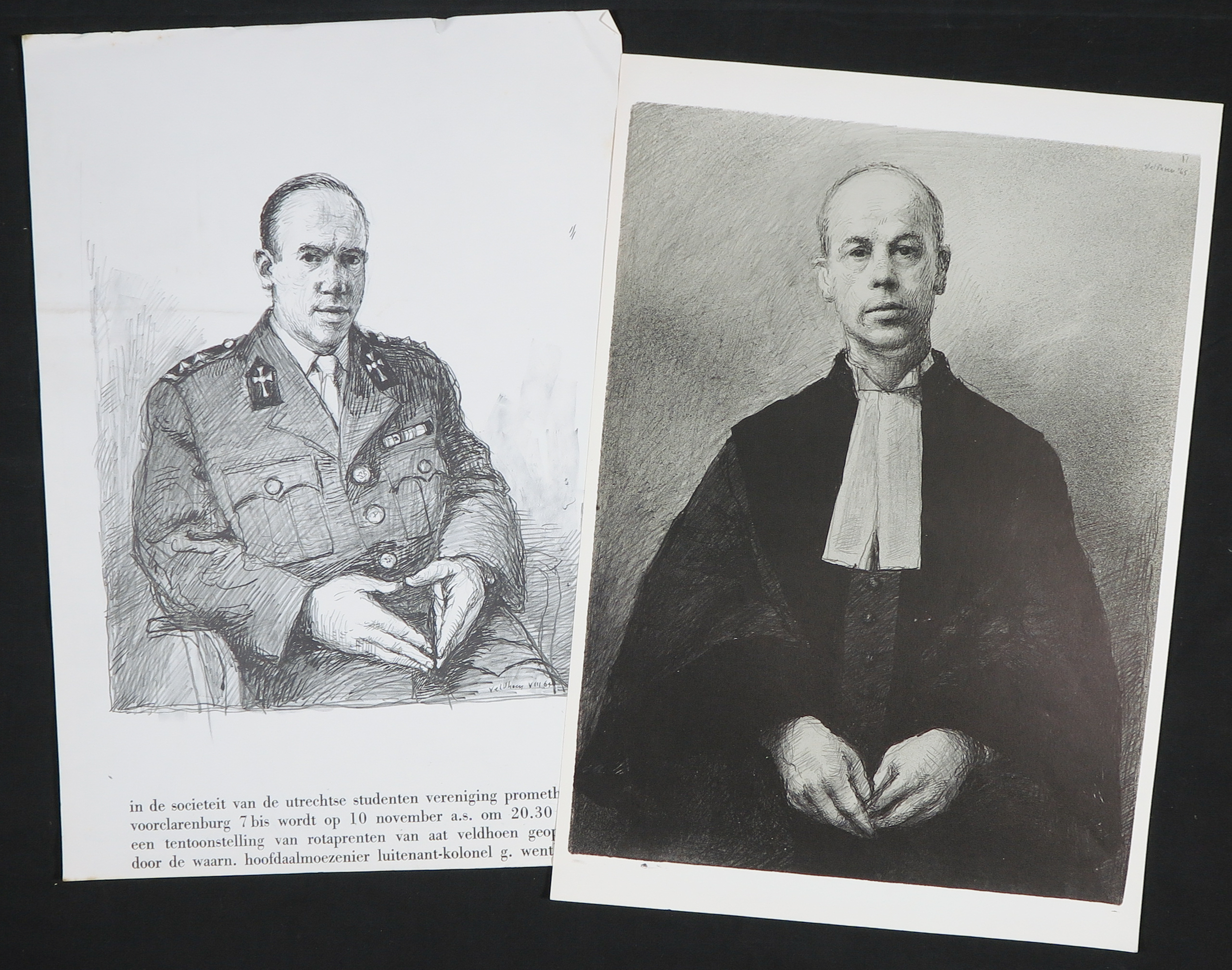 Aat Veldhoen - Lot van twee rotaprints kopen? Bied vanaf 1!