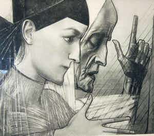 Jan Toorop - Jeugd en ouderdom verkocht voor € 50!