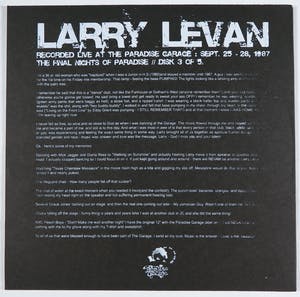 Keith Haring - Album van Larry Levan, The Final Nights of Paradise Pt. 3/5 kopen? Bied vanaf 1!