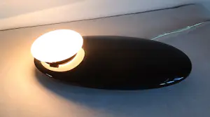 Philips - Iconische design tafellamp "Ledino" in staal met zwarte coating kopen? Bied vanaf 85!