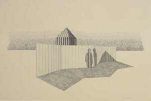 Gert Strengholt - Potloodtekening, Zonder titel kopen? Bied vanaf 1!