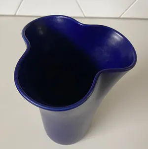 Niet of onleesbaar gesigneerd - Design blauw aardewerken ontwerp G. Eriksson voor Gabriel Keramik Zweden kopen? Bied vanaf 1!