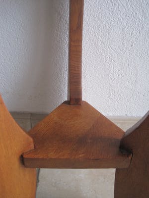 Curiosa - Amsterdamse School bijzettafel, plantentafel of kruk. kopen? Bied vanaf 75!