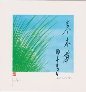 Jacques Decaux - Drie handgesigneerde zeefdrukken: Nature I, II, III kopen? Bied vanaf 19!