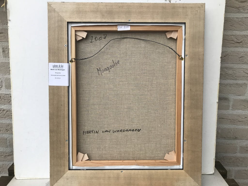 Martin van Wordragen - Martin van Wordragen: Schilderij, Mongoolse 2008 kopen? Bied vanaf 240!