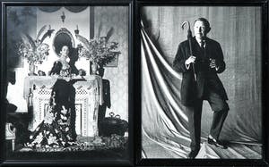 Paul Huf - Foto, lot van twee los ingelijste portretten van o.a. Maud van Praag kopen? Bied vanaf 1!