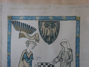 Niet of onleesbaar gesigneerd - Miniaturen Heidelberg in facsimile kopen? Bied vanaf 1!