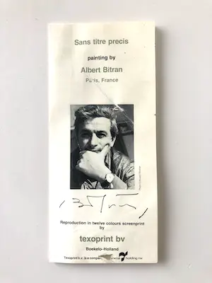 Albert Bitran - Sans titre précis kopen? Bied vanaf 1!