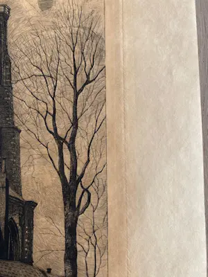 Johannes Graadt van Roggen - Ets van Grote Kerk in Dordrecht kopen? Bied vanaf 48!