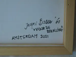 Jasper Banen - Acrylverf op doek , ingelijst , Voor de bevalling – 2021 kopen? Bied vanaf 110!