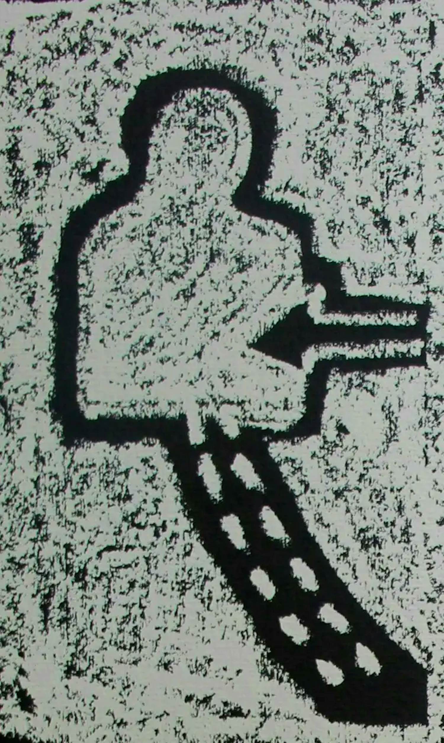 Jeroen Krabbé - Zeefdruk + gedicht: Alles bleef zoals het niet was - 1992 kopen? Bied vanaf 59!