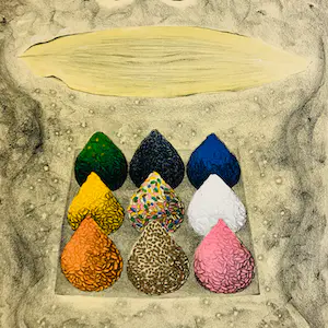 Lon Buttstedt - Nine directions, palm leaves, road kopen? Bied vanaf 38!