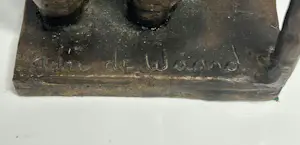 Adri de Waard - “Wachtende reiziger – station Ede-Wageningen” kopen? Bied vanaf 450!