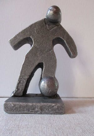 Willy Ceysens - Sculptuur voetballer kopen? Bied vanaf 55!