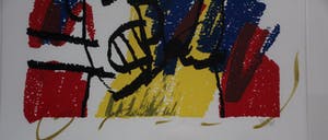 Herman Brood - ingelijste zeefdruk: Slobber, Slobber en hup kopen? Bied vanaf 255!