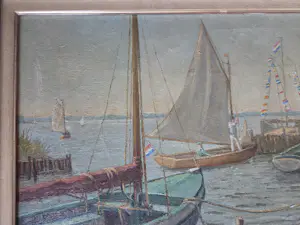 Leonard Pieter Versteeg - Loosdrecht. Zeilschepen. kopen? Bied vanaf 495!