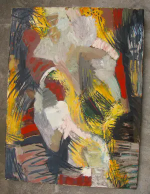 Karl-Heinz Krauskopf - OHNE TITEL - ÖL LEINWAND 1984 kopen? Bied vanaf 300!