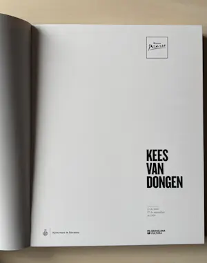 Kees van Dongen - Tentoonstelling catalogus Museu Picasso Barcelona 2009 kopen? Bied vanaf 50!